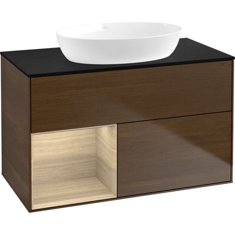 Villeroy & Boch FA12PCGN Meuble sous-lavabo Finion FA1 (1/2)