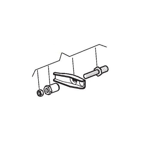 ORIGINAL STIGA Motor Ventilkipphebelsatz TRE0701 Rasentraktor 118551249/0