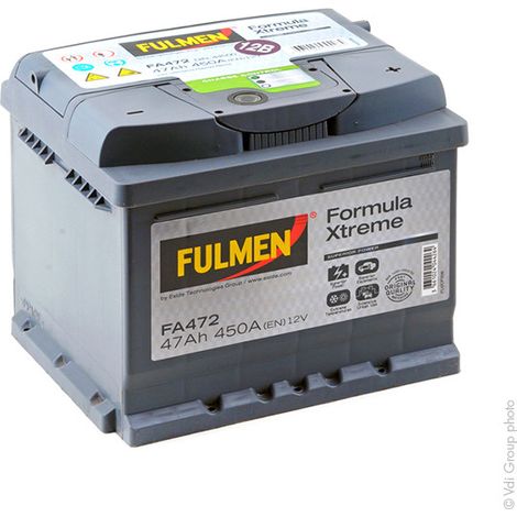Batterie FULMEN Formula XTREME FA472 12v 47AH 450A LB1D (1/6)