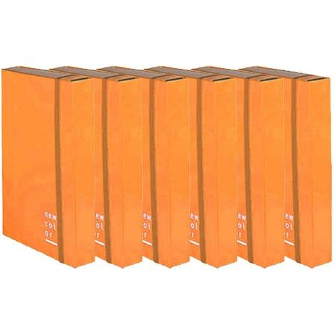 Cartella 25X35 Con Elastico Piatto Ds.3 Arancio X1 (1/5)