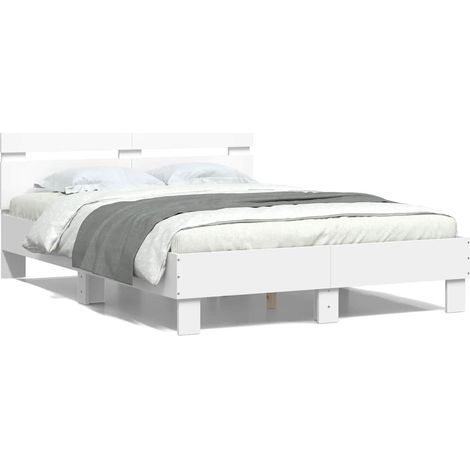 Maison Exclusive - Estructura cama con cabecero madera ingeniería (1/5)