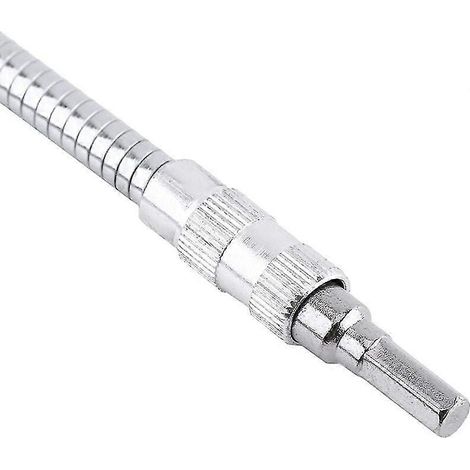 rallonge de tournevis avec porte-embout flexible et maillon de connexion pour perceuse sans fil standard (longueur : 300 mm) (1/4)