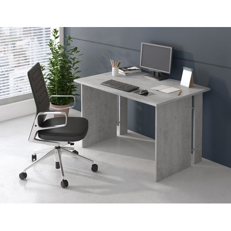 SCRIVANIA MOD. OMEGA II CM 120X78.2 H. 75 CEMENTO (1/5)