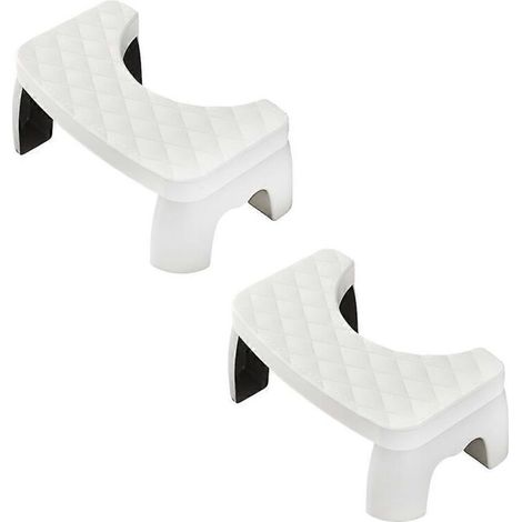 Repose-pieds de toilette avec pédale antidérapante pour salle de bain domestique (1/5)