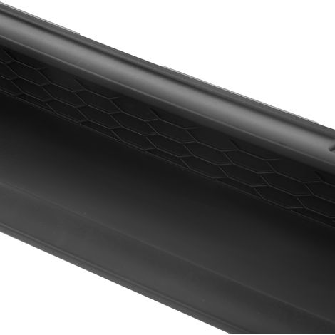 Modification auto 17-20 : Aileron d'échappement double d'origine Volkswagen Golf 7.5 GTI noir mat (surdimensionné) (surpoids) (1/5)