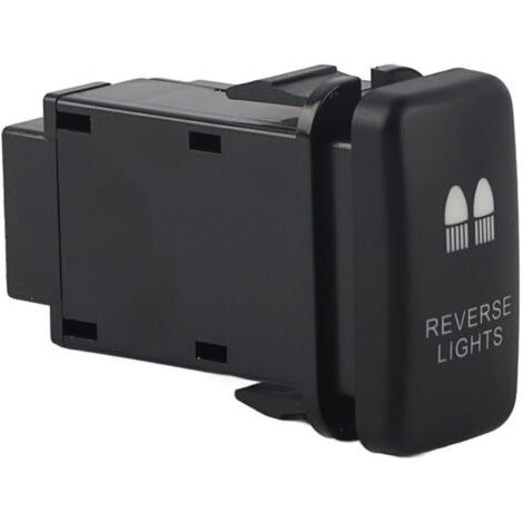 BUNTHAUS Interrupteur à bascule marche/arrêt automatique à LED bleue 12 V pour feux de recul Hilux Landcruiser