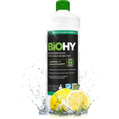 Nettoyant de sol pour robot aspirateur laveur (1 l) frais sans doseur (1/5)