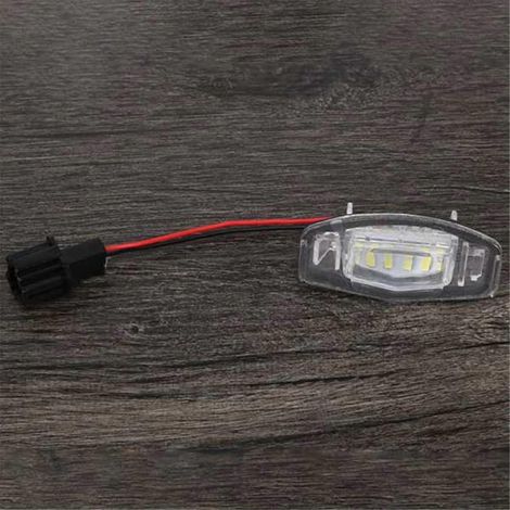 2 Paar LED-Kennzeichenbeleuchtung für Autos