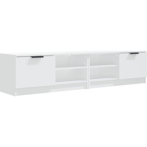 Maison Exclusive - Mueble para TV 2 pzas madera contrachapada bla