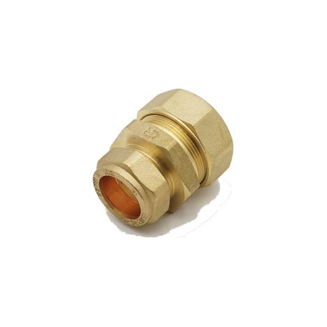 PrimaPlus 25 x 22mm Brass Compression Reducing Coupling (1/2)