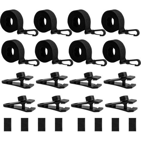 Kit De Sangles pour Couverture Solaire De Piscine - Kit de Fixation pour (1/5)
