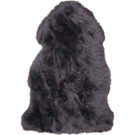 Pelle di Agnello Naturale Grigio Antracite 50x85 cm