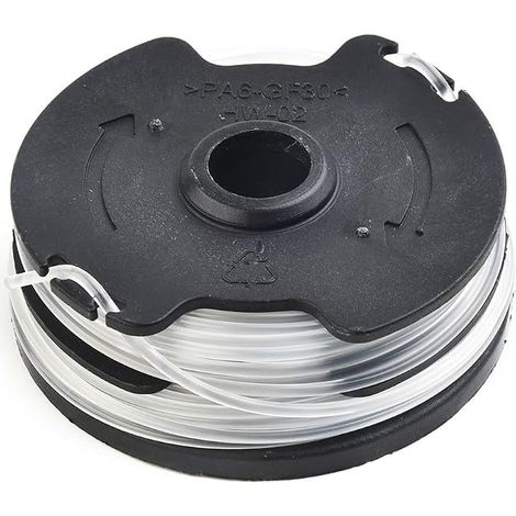 Bobines de fil de rechange pour débroussailleuse sans fil Parkside PRTA 20-Li A1 B2 C3, corde en nylon à alimentation automatique de 1,6 mm avec capuchon (1/5)