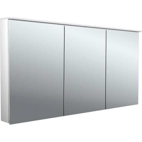 Armario con espejo iluminado emco flat 2 design LED con panel (1/5)