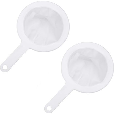 Lot 2 Filtre Alimentaire 200 Mailles Tamis Cuisine Plastique Lait (1/5)