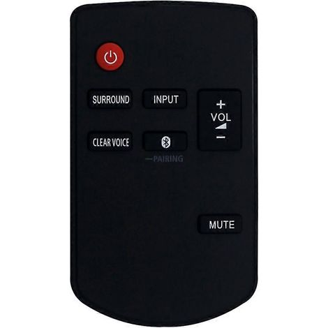 Télécommande pour barre de son home cinéma Panasonic