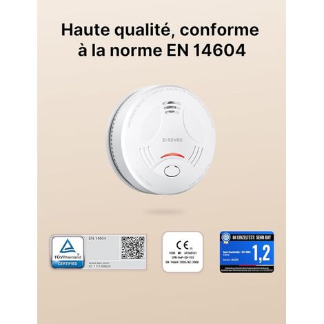 Magnetic Smoke Detector Kit SD11-MR31 (1/4)