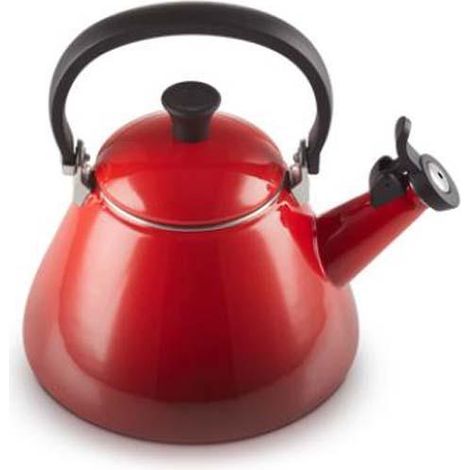 Le Creuset Kone Wasserkocher elektrisch Kirsche 1,6L