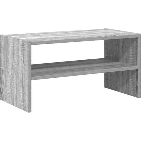 Étagère à chaussures empilable Sonoma, grise, 60 x 30 x 30,5 cm (1/5)