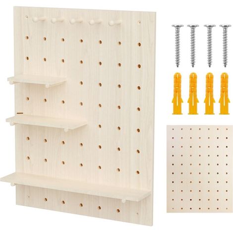 Mac-Lean Wandpaneel aus hellem Holz 60x80 cm (1/3)