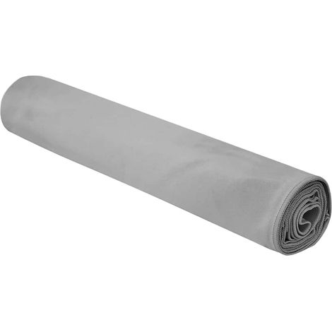 Serviettes de sport 2 pcs Gris foncé 200 x 100 cm