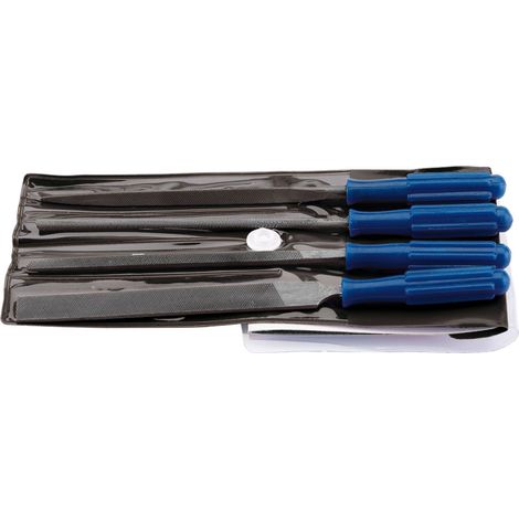 Draper 100mm Warding File Set with Handles (4 Piece) (14184) (1/5)