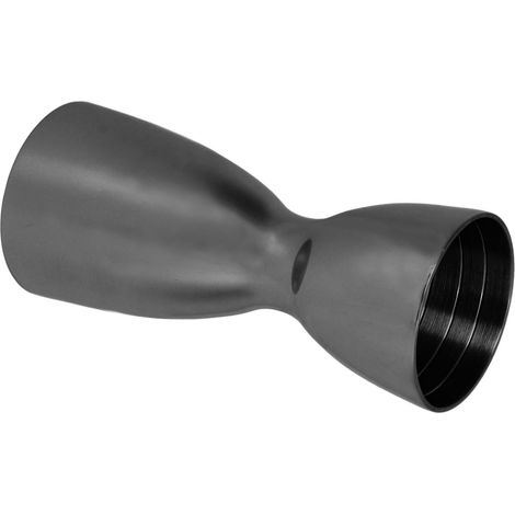 Doppelter Jigger-Messbecher aus Edelstahl für Cocktails, Weinbar, U-förmiger Edelstahl-Spender, schwarz beschichtet (1/5)