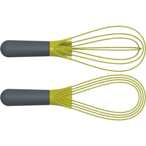Frullino verde Joseph Joseph Twist 2 in 1, frullino da cucina multifunzionale dal design innovativo, ideale per mescolare e sbattere in modo efficiente de in cucina. (1/5)