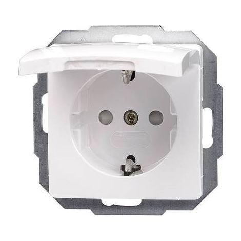 Kopp Frutto Presa di alimentazione schuko Paris Bianco 920802069