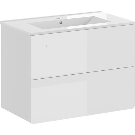 Conjunto de muebles de baño Izan, Blanco, 2 partes, Vicco
