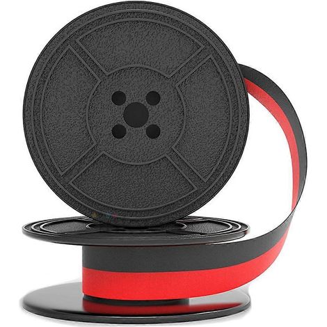 Ruban pour machine à écrire ML80, bobine double, compatible avec les imprimantes OKI ML80, 81, 82, 83, 92 et 93. Encre pour imprimante. (1/5)