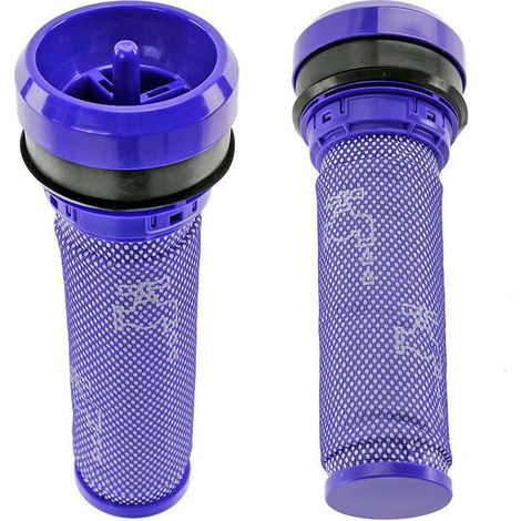 Filtre pré-moteur pour aspirateur Dyson - compatible avec les modèles DC33, DC39, DC37, DC28C et DC53 - lot de 2 - lavable - violet (1/3)