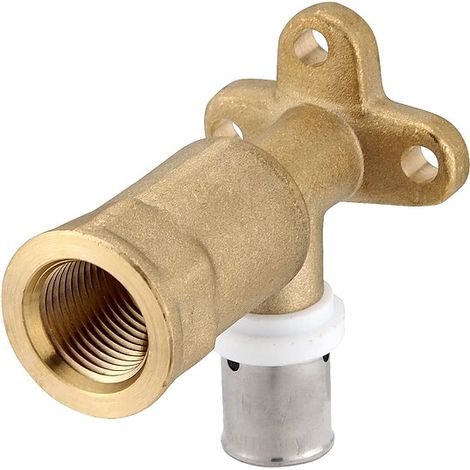 Press-Wandwinkel 78 mm - 16 x 2,0 mm - 1/2 Zoll IG für MV-Rohr