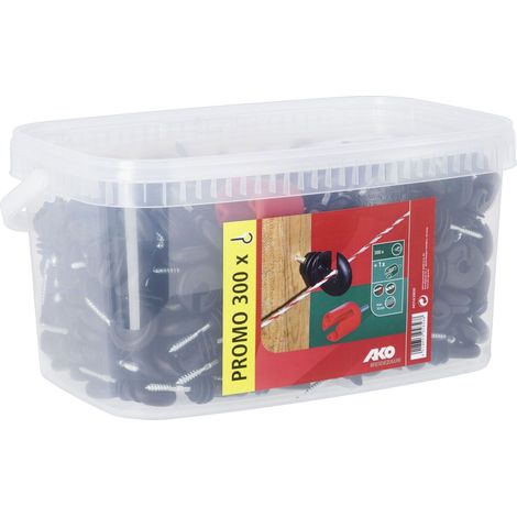 Einschraub-Ringisolator mit durchgehender Stütze Behälter 300 Stck AKO 443143003E