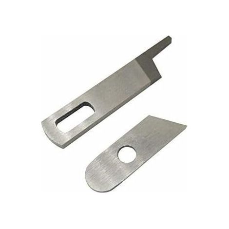 Singer 14U Lower Knife Overlock Blade and Knife Set - Replacement part for Singer overlock machines (1/4)