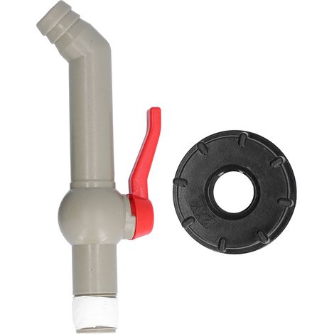 Adaptateur de Robinet IBC 45° 25mm pour Raccord de Tuyau d'Arrosage Jardin