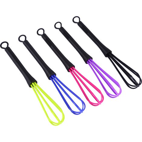 5 pièces Mélangeur à Ballon pour Crème de Coloration Capillaire Salon Coiffure Outil de Mélange Cuisine (1/5)