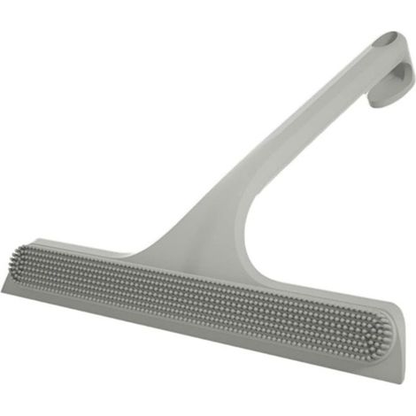 Raclettes de Nettoyage Multifunctional Silicone Shower Squeegee Window Glass Wiper Scraper Floor Cleaner Brush for Bathroom Kitchen Car Mirror (1/4)