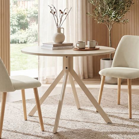 Goeurvant Effetto Travertino Bianco (100 cm) – Superficie igienica facile da pulire e look moderno (1/5)
