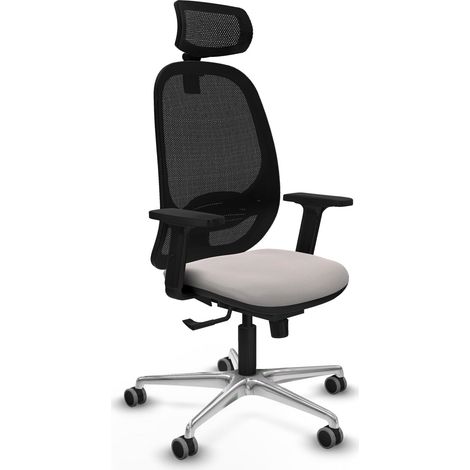 Chaise de bureau piqueras y crespo Cilanco noir mousse confortable (1/2)