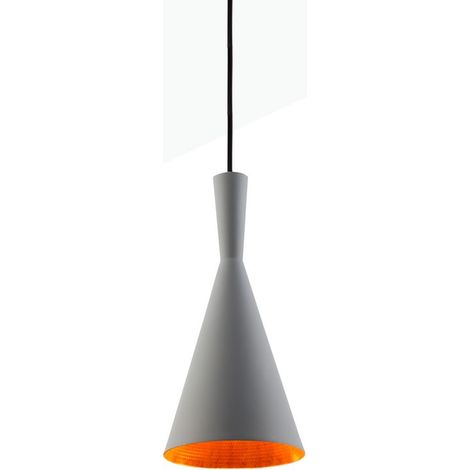 Suspension scandinave en métal "Solvang" - Gris
