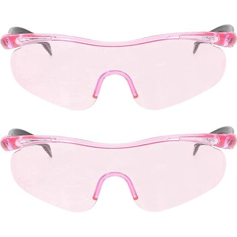 Lot de 2 lunettes de sécurité pour enfants, en plastique, pour laboratoires de construction et chimie. (1/4)