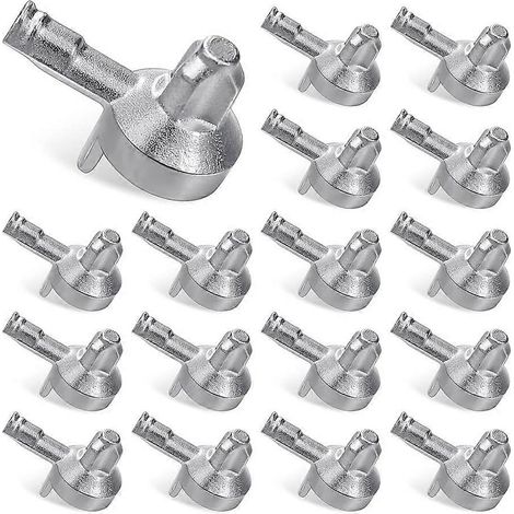 Lot de 50 supports de fixation pour étagères (3 mm), compatibles avec la pièce n° 131372. (1/5)