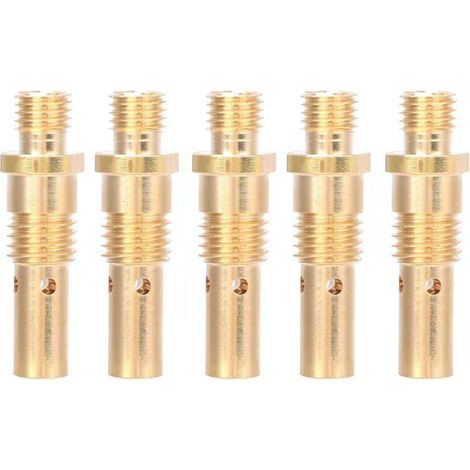 5pcs MIG soudage gaz diffuseur pistolet MIG pièces de rechange consommables de soudage Mig 51 pour pistolet de soudage Tweco Mini/ 1 100L MIG (1/5)