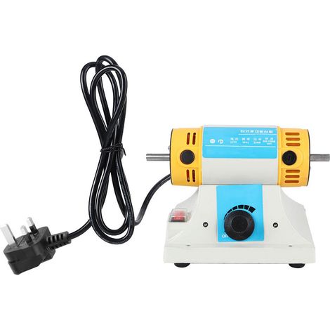 Polisseuse électrique multifonction 220V UK pour ponçage, polissage et gravure de jade, bois, avec mandrin. (1/5)