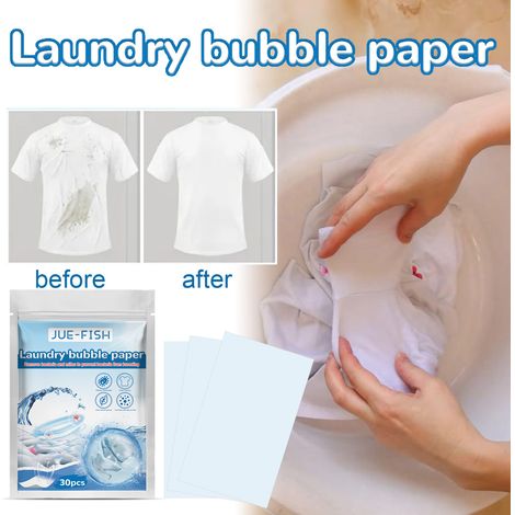Concentrated washcloths – Clean and remove stains, leave a long-lasting fragrance, protect fabrics and whiten them – 30 cloths/pack (1/5)