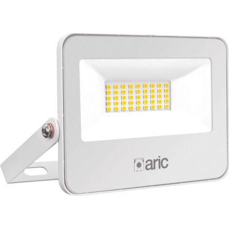 Aric – Projecteur LED extérieur 9,8 W – 1050 lm – 4000 K blanc neutre – IP65 pour utilisation extérieure – Angle de diffusion 110° (1/2)