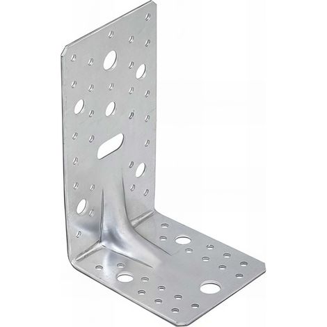 Équerre renforcée galvanisée - 172 x 105 x 90 x 3 mm (1/2)