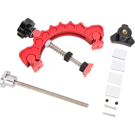 Adjustable Press Plate Quick Acting Hold Down Clamp for T slot T Track Woodworking Tool (1/5)