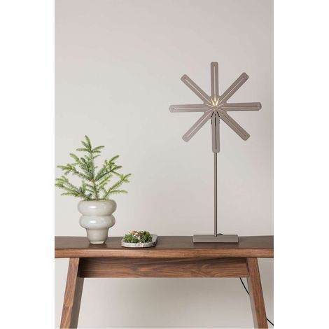 Säfsen étoile de Noël lampe de table mocca. (1/4)